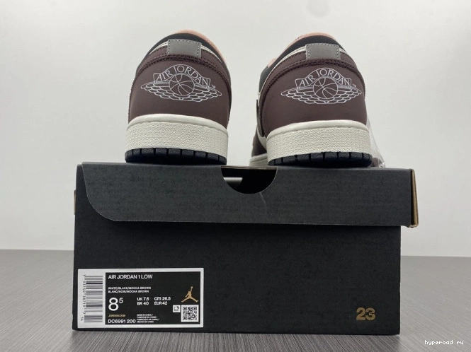 1 Low Mocha Air Jordan DC6991-200 0806